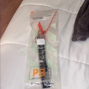 off white keychain